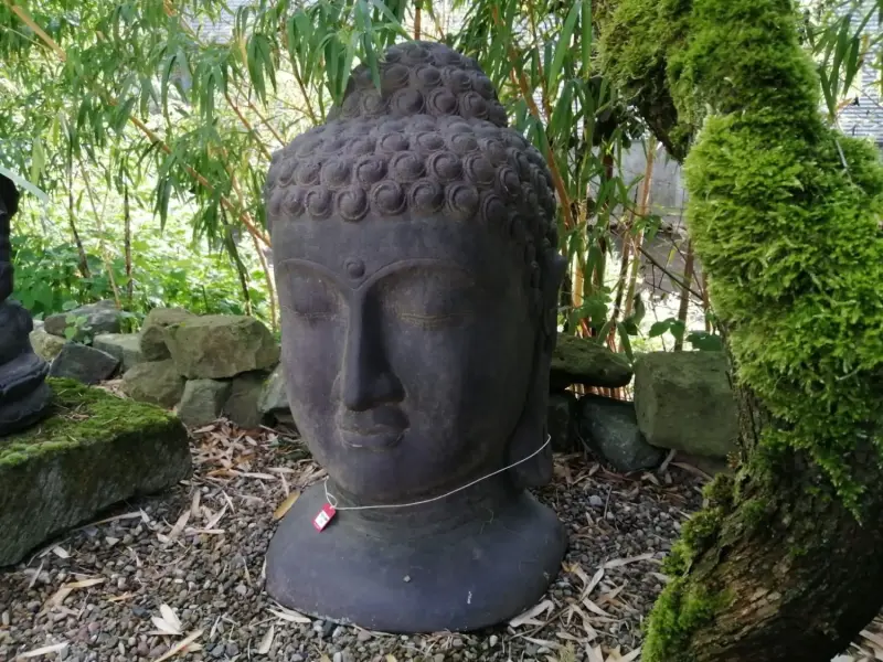 Artikelbild 1 des Artikels “Buddha-Maske, halber Kopf, 100cm Höhe “